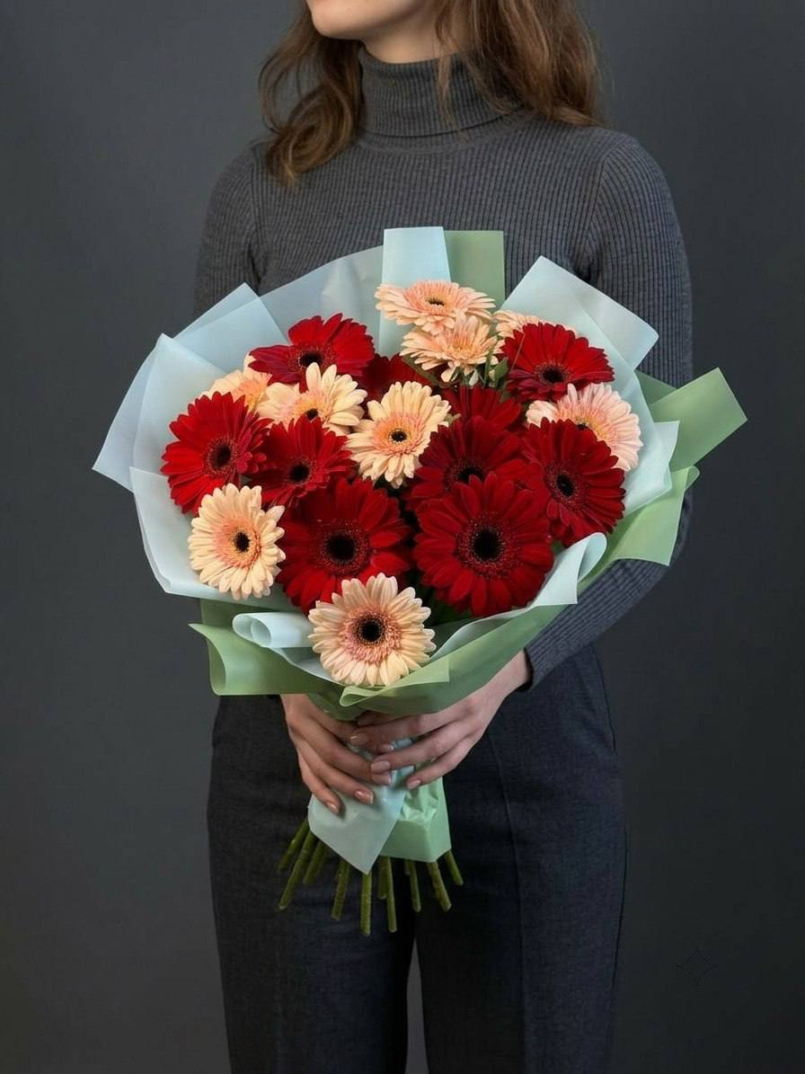 Моно-букет из гербер